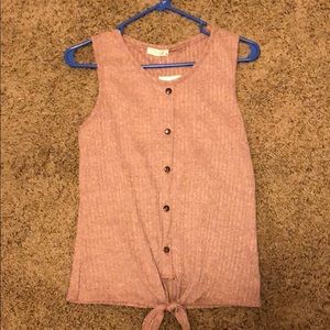 Olivia Ray mauve pink tank top